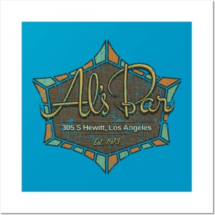 Al's Bar Los Angeles 1973 Posters and Art